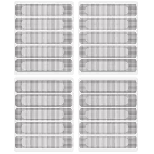 Audio Fan Screen Door Seal, Insect Repellent, for Sash Holes, Drainage Holes, Mosquito Repellent, Mesh Seal, Repair Tape, Screen Door Repair Sticker,