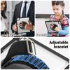 For iPad Air 13 (2025)/(2024) Kickstand Case PC+TPU Tablet Cover with Shoulder Strap