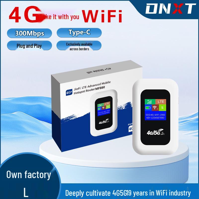 Портативный 4G MiFi-роутер с портом Type-C