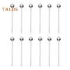 12 Pcs Disco Ball Drink Stirrers Plastic Swizzle Sticks for Coffee Cocktails Mirror Ball Cocktail Stir Sticks Home Bar Use