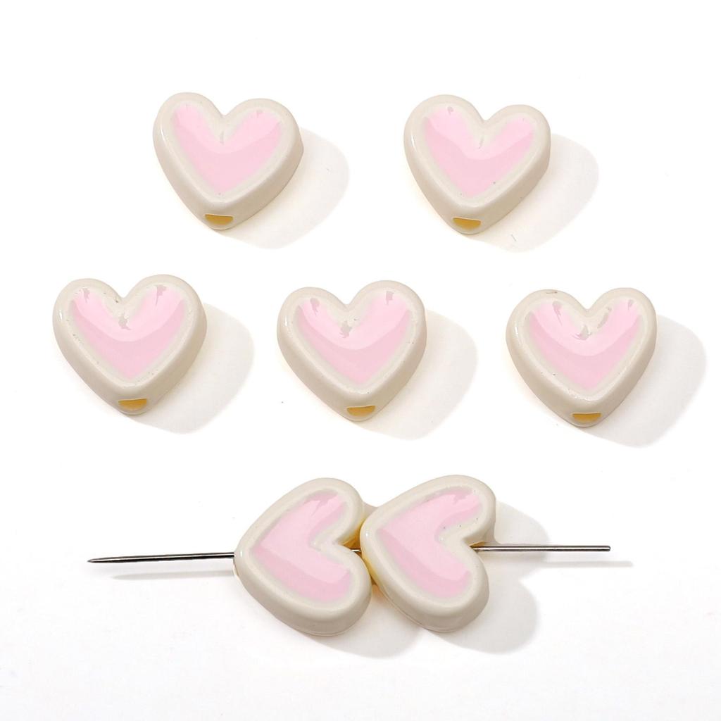 5/20 шт. Любовь Акриловые бусины Капля масла Макарон Серия Бусины для DIY Ручной работы Браслеты Ожерелья Изготовление ювелирных изделий