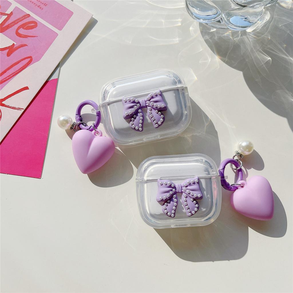 Чехол Love bow для Bluetooth-гарнитуры Apple AirPods Pro1 Чехол для наушников Apple 1-го поколения 1-го поколения