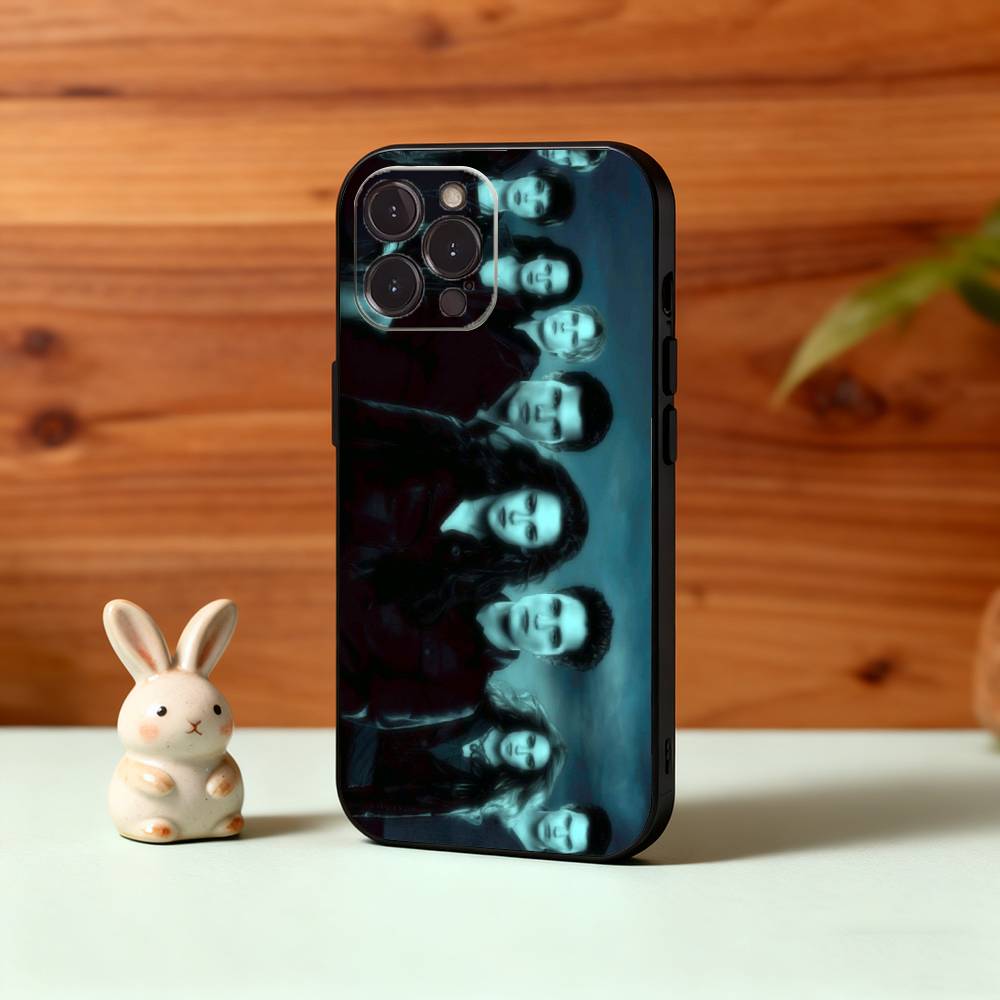 Чехол для телефона серии T-Twilight для iPhone 17, 16, 15, 14, 13, 12 Plus, Pro Max, XS, 5G, мягкий силиконовый, черный