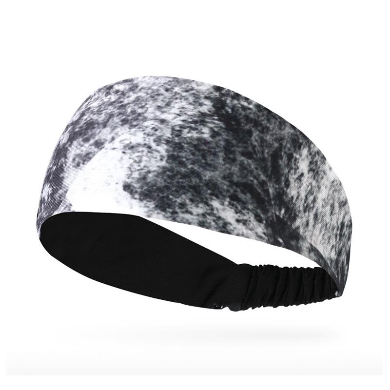 Breathable Absorbent Sports Headband Sweat Perspiration Basketball Fitness Running Sweat Head Band Belt