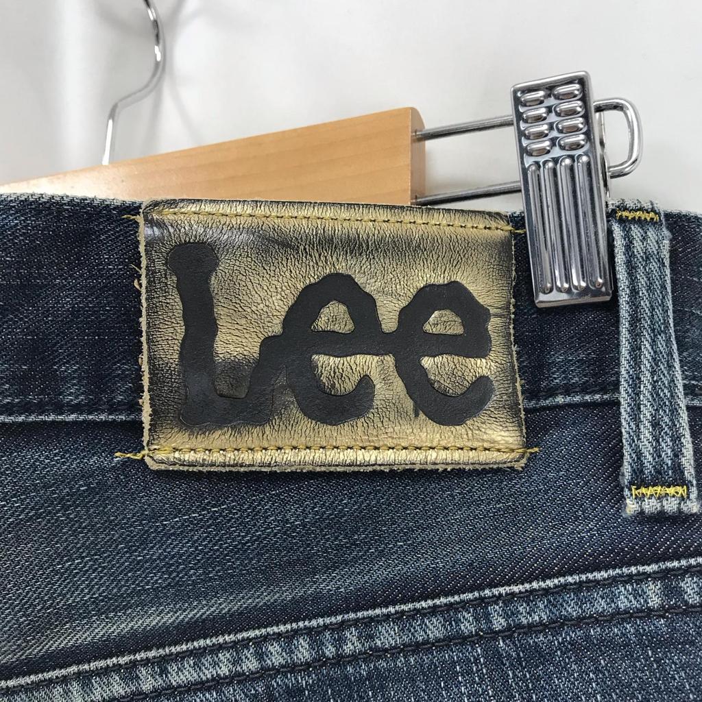 Сделано в Японии Джинсы Lee Riders GOLD LABEL W29 Мужские S-M Длина по внутреннему шву 79 см Синий(ИСПОЛЬЗОВАЛ)