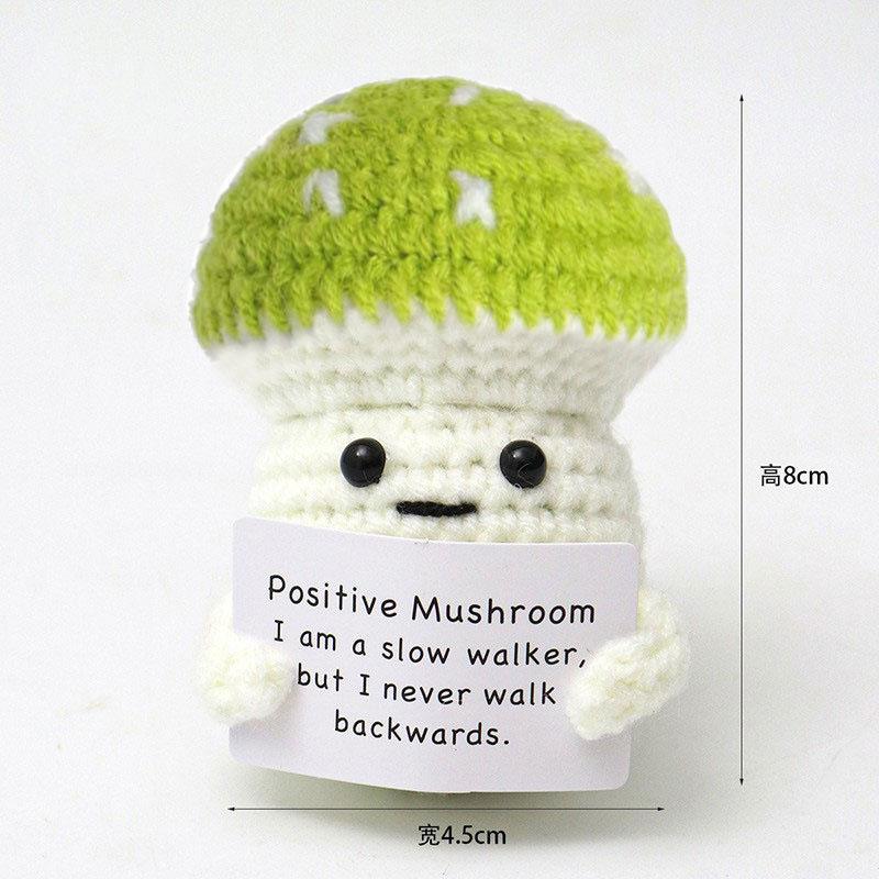 Творчество Ручная работа Позитивная кукла Картофель с карточкой Украшение для дома Вязание Кукла Гороховая пчела Картофель Украшения для офиса