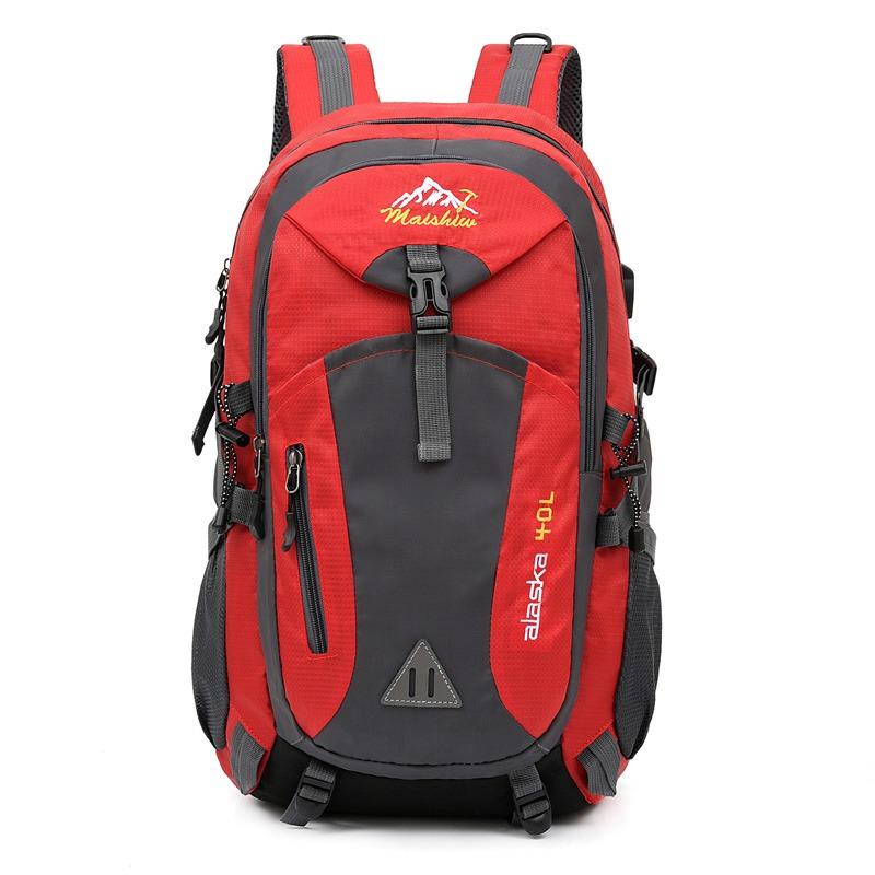 40L Unisex Waterproof Men Backpack Travel Pack Sports Bag Pack Outdoor Hiking Climbing Camping Backpack for Male KTY