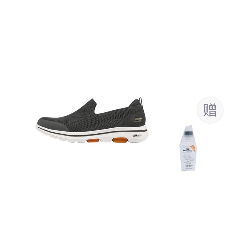 Skechers Кеды Go Walk 5 Низкие Лоферы Черный/Белый Мужские 55500-BLK