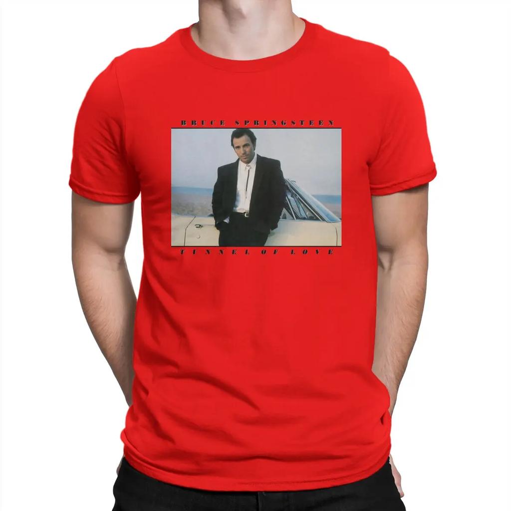 Tunnel Of Love TShirt Bruce The E Street Band Springsteen O Neck Tops Fabric T Shirt Humor Top Quality Gift Idea Unisex