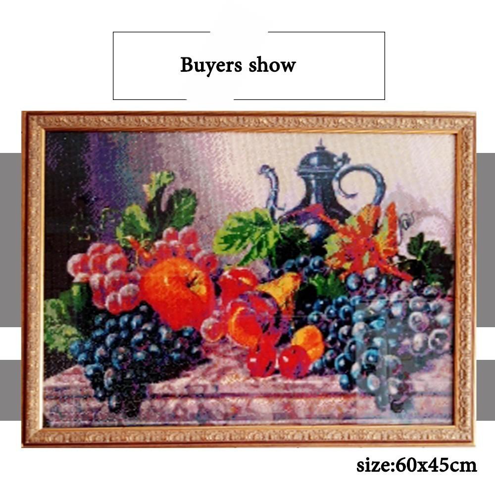 HUACAN 5D Алмазная вышивка Фрукты Рукоделие Квадратная вышивка крестиком Алмазная картина Декор