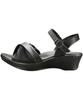 Akaishi Official Arch Fitter 136 Comfort Back Belt Healthy Sandals Comfort [AKAISHI] (Black, 22.0-22.5cm) Women's