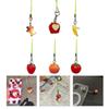 Multi Color Phone Lanyard Fruit Shapes Pendant Wrist Strap Detachable Phone Chains Keyring Portable Accessory for Women