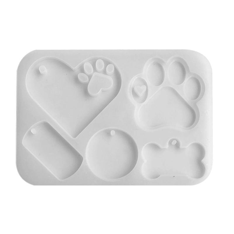 Claw Heart Bone Silicone Mold Epoxy Resin Mold Jewelry Pendant Tools Plaster Crafts Making Supplies -stick