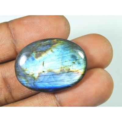 22X30MM натуральный лабрадорит розовый фиолетовый блестящий овальный кабошон россыпью драгоценный камень SK-3285