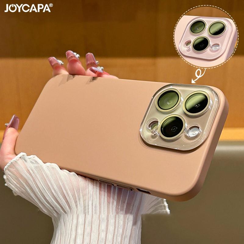 Matte Hard Plastic Thin Phone Case for Apple iPhone 15 14 13 12 11 Pro Max Glass Camera Protection Shockproof Cover Capa