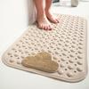 Non-Slip TPE Suction Cup Bath Mat for Shower or Tub