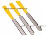 yellow handle black file (3-piece set)