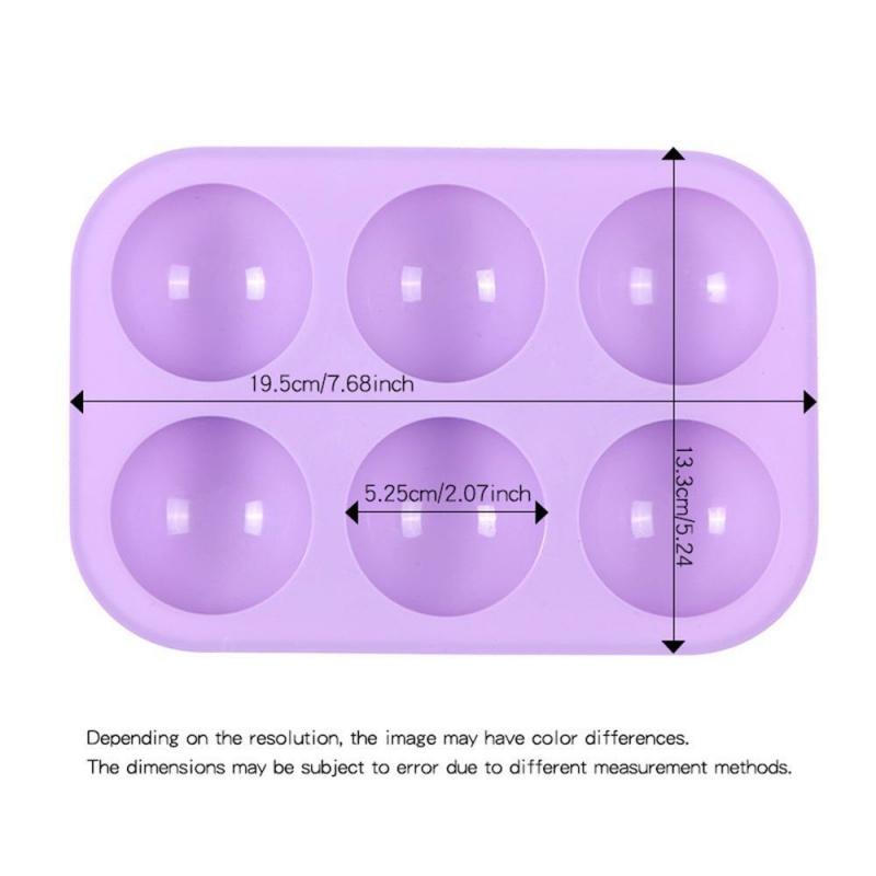 Полусфера, силиконовая форма для выпечки, 3D формы для выпечки, шоколад, полушар, сфера, форма для кексов, форма для кексов, торт, сделай сам, маффин, кухонный инструмент