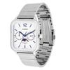 Casio Watch White Silver Classic Men's - MTP-M305D-7AVDF Dial, Band, Silver,