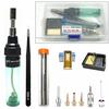 Butane Gas Soldering Iron Soldering Pen Burner Blow Torch Gas Soldering Iron Cordless Butane Outdoor Tools 14PC