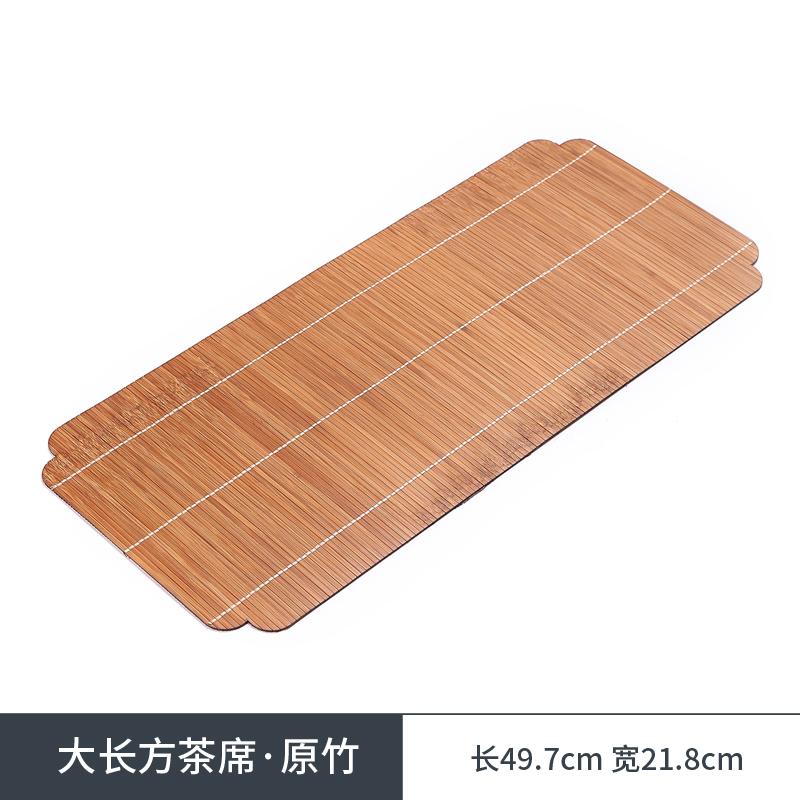 Набор бамбуковых подставок в китайском дзен-стиле для чайной церемонии, льняные изоляционные подставки - коврики для чайных чашек, чаша для промывки кистей и аксессуары для чая Кунг-Фу для сухого заваривания