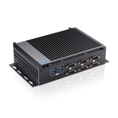 Skynew Mini Windows Intel Pentium 8 ГБ 256 ГБ COM Watch Serial S6 ПК, безвентиляторный, для промышленного/коммерческого использования, 6-COM, 11, 4405U, DDR4L, SSD, порт, собака,