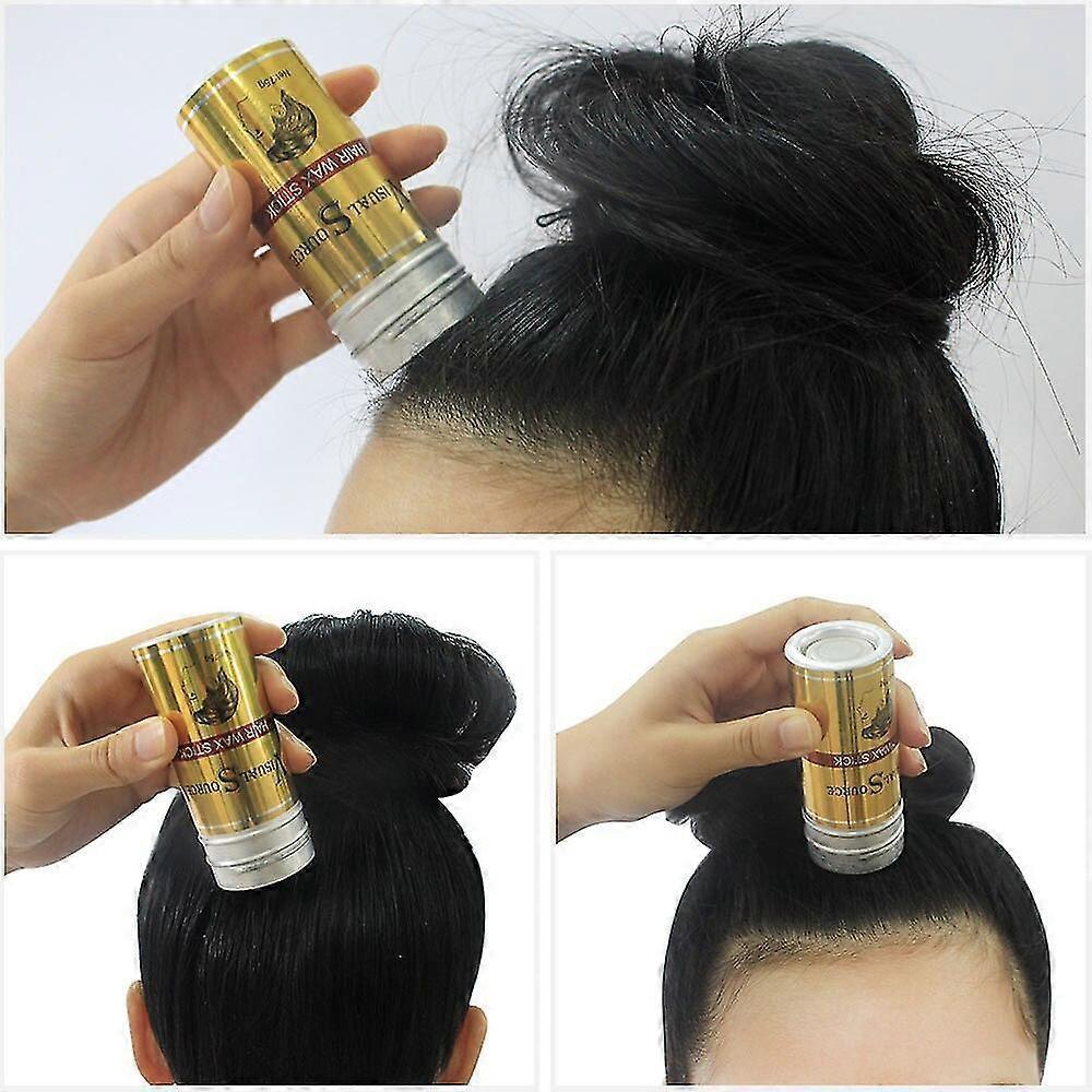 Hair Edge Control Gel Stick Slay Thin Baby Hair Perfect Hair Line Styling Smooth Frizziy Hairs Non Greasy Hair Wax Stick 75g