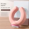 U-Shaped Hot Water Bottle for Neck and Shoulder Heating, Explosion-Proof, Thickened, Wearable Neck Pillow