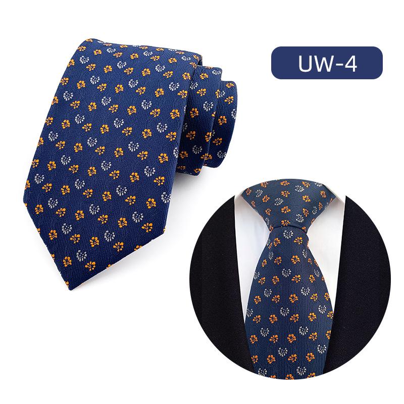 Мужской галстук из полиэстера для бизнеса, свадьбы, повседневного ношения, для жениха и шафера