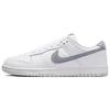 Мужские кроссовки для повседневной носки Dunk Low Белый Пепельно-серый Чистый платиновый IH0632-141