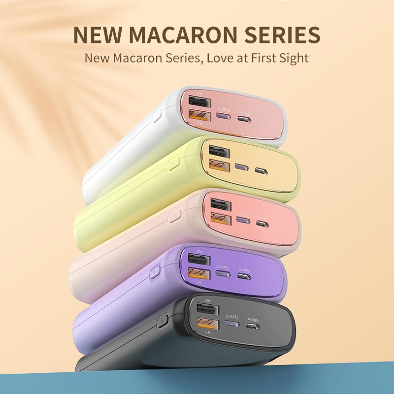 Power Bank Kuulaa 20000мАч со светодиодным индикатором заряда