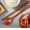 Comet Lacquered Wooden Spoon/Chopstick 2-Set
