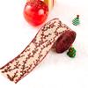1PC For Cake Gift Wrapping For Hairbows Christmas Tree Fabric Ribbon Crafts Party Decoration