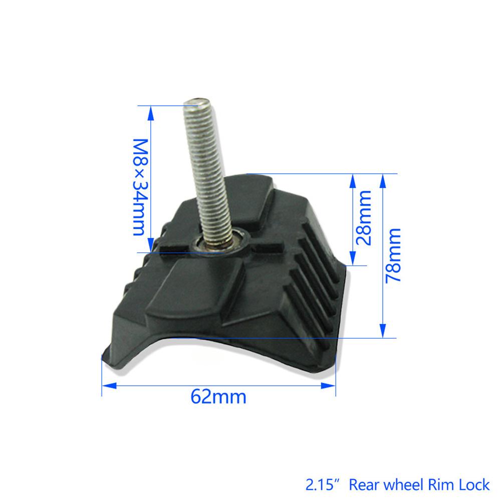 1x 2.15" Мотоциклетный задний колесный диск с блокировкой обода для Honda Yamaha Kawasaki внедорожного мотоцикла