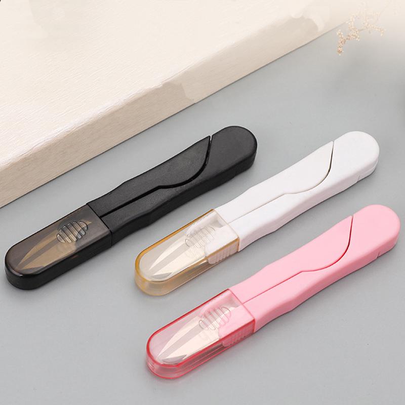 U-Shaped Spring Scissors for Yarn, Thread Trimming, Sewing, Cross-Stitch, Stationery, Office, and Fishing Line.