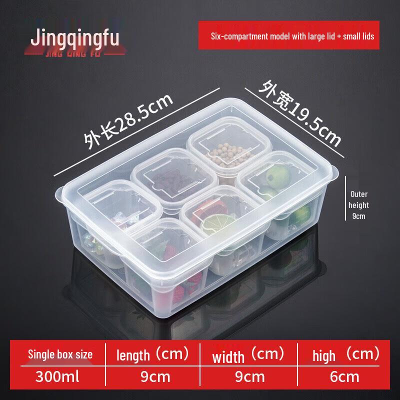 Коробка с образцами еды Jingqingfu