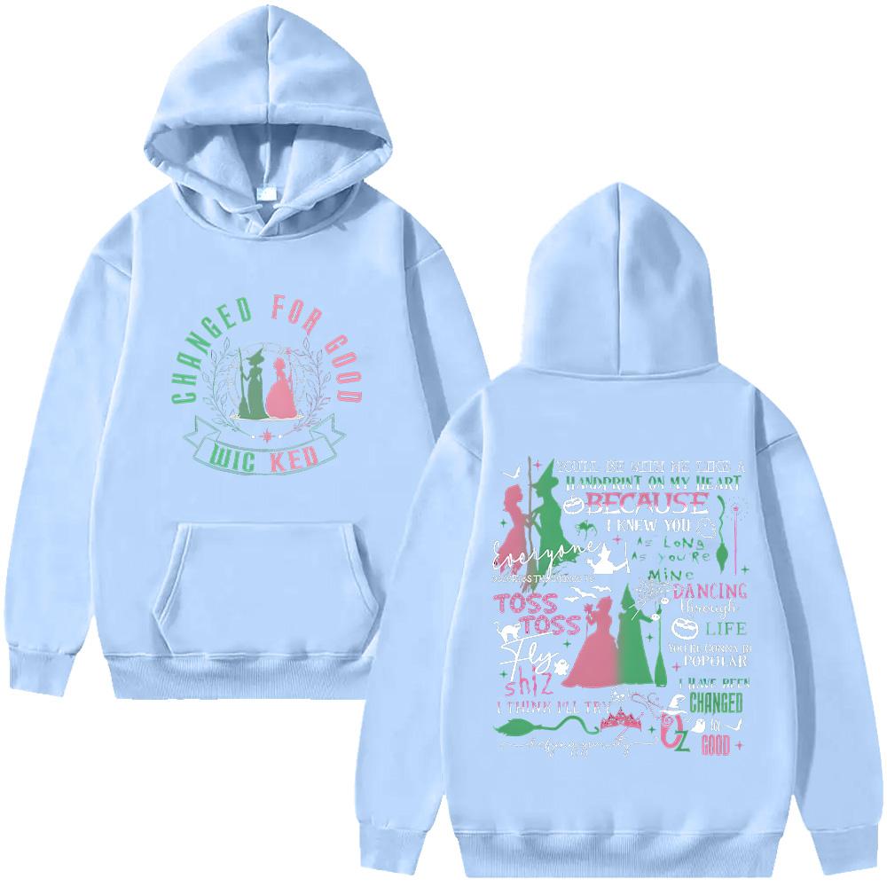 Злодейский для Добра Фэнтези Пуловеры Уникальный Новый Узор Универсальные Толстовки Принт Буквами Свитшоты Унисекс Худи с Длинным Рукавом