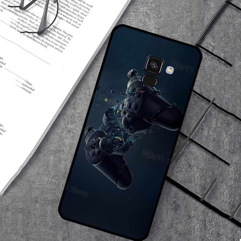 Крутой чехол-накладка для телефона с дизайном игрового контроллера Для Samsung J7 J5 J3 J1 2016 A3 A5 2017 J4 J6 Plus J8 A7 A8 A9 2018
