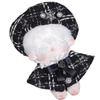 AXLUCE - Plush Clothes - Stuffed Animal - Clothes - 10cm - Doll (Black, 10cm)