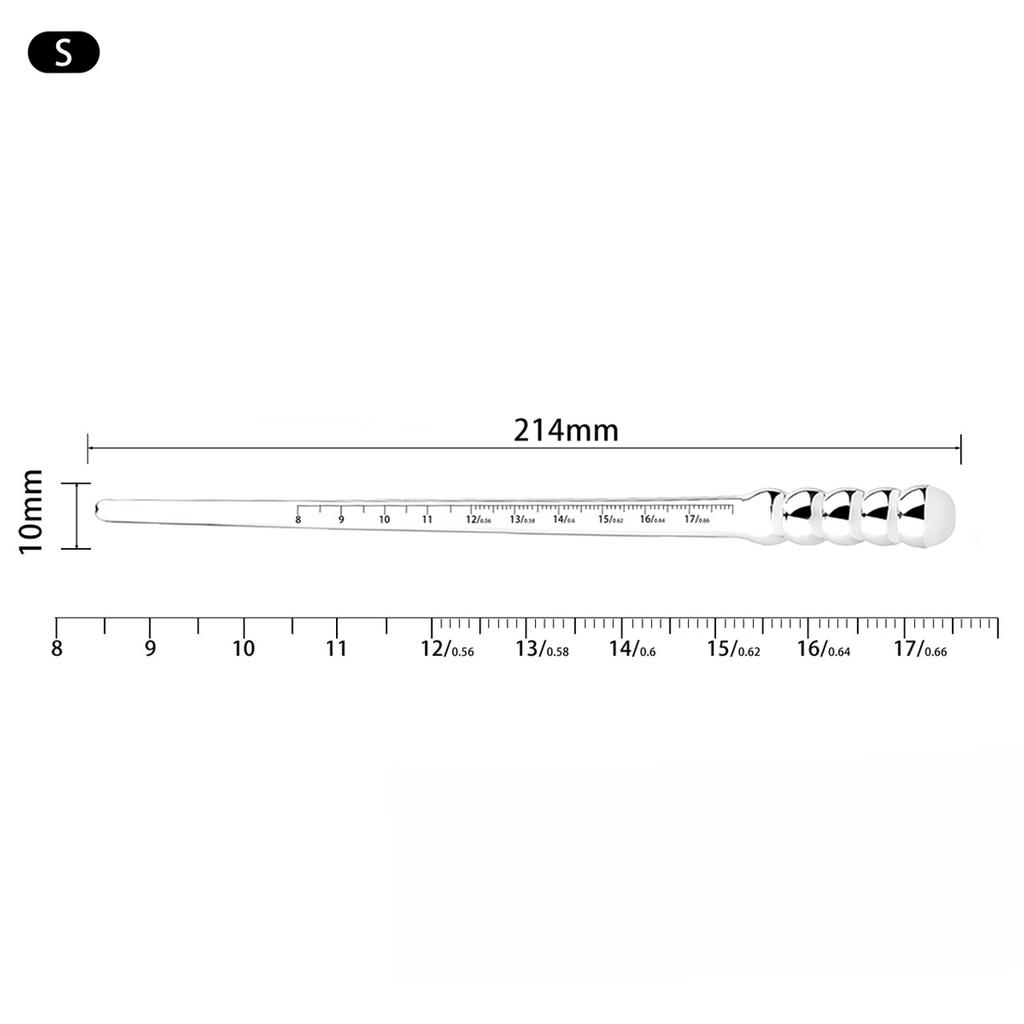 Унисекс, расширение уретры, уретральный стержень, металлический массажер простаты из нержавеющей стали, пробка для пениса, секс-игрушка для мужчин, звучащая