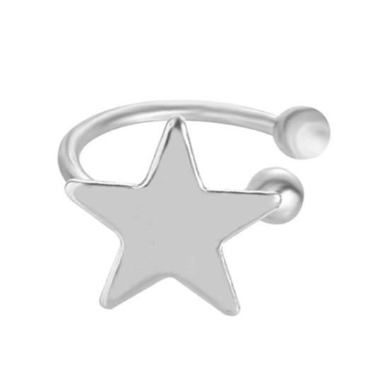 Изысканные серьги без пирсинга в форме сердца, звезды, треугольника, Луны, женские ушные манжеты