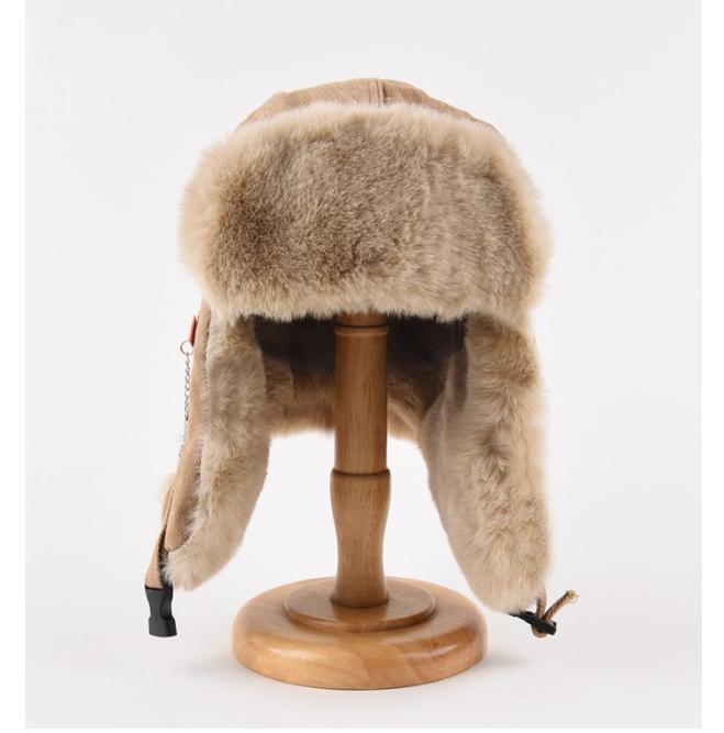 Winter Thick Cotton Hat Warm Ear Hat Riding Electric Bike Cold-proof Skiing Flight Hat