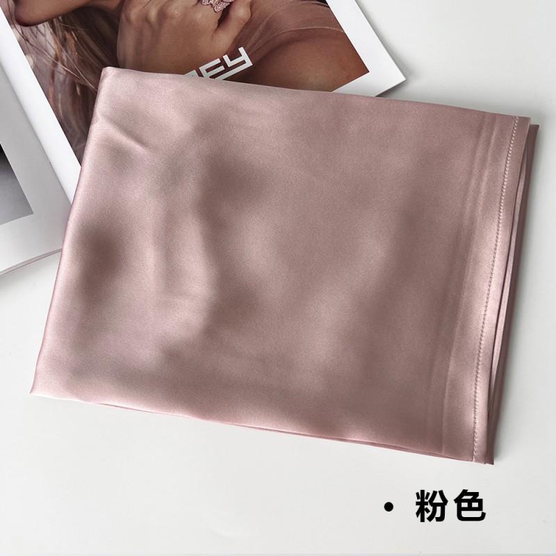Luxury 19 Momme Heavyweight Silk Pillowcase With Tie Straps Travel Hotel Use - 60S Pure Mulberry