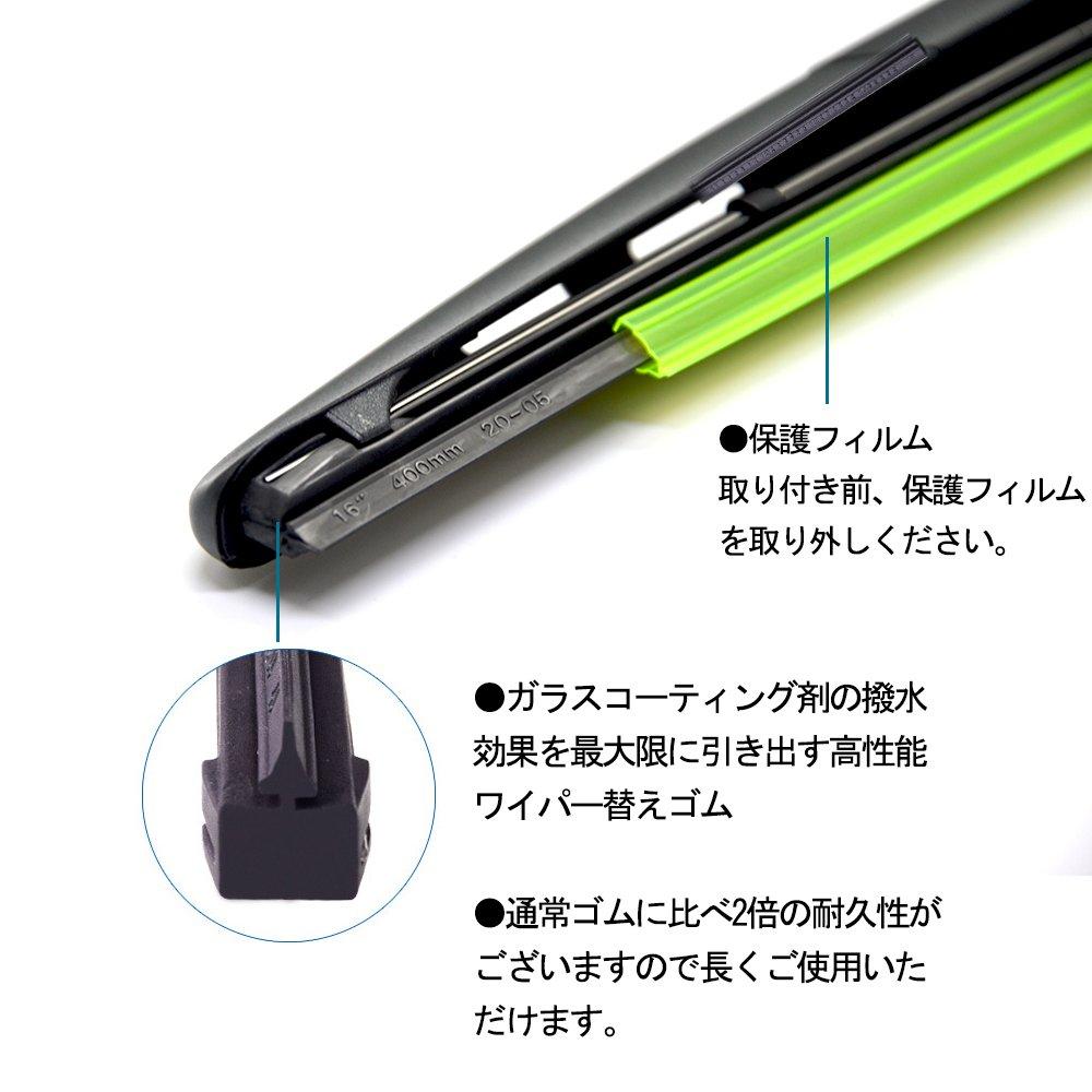 PGMARO Новая автомобильная аэродинамическая щетка стеклоочистителя Familia S Wagon BJ5 8 FW Honda Toyota Mazda Nissan Subaru Aero Wiper Strong Water Repellent Coat U Clip 525 мм 475 мм