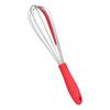 Balloon Whisk Stainless Steel Whisk with Silicone Scraper for Cooking Cream Blending