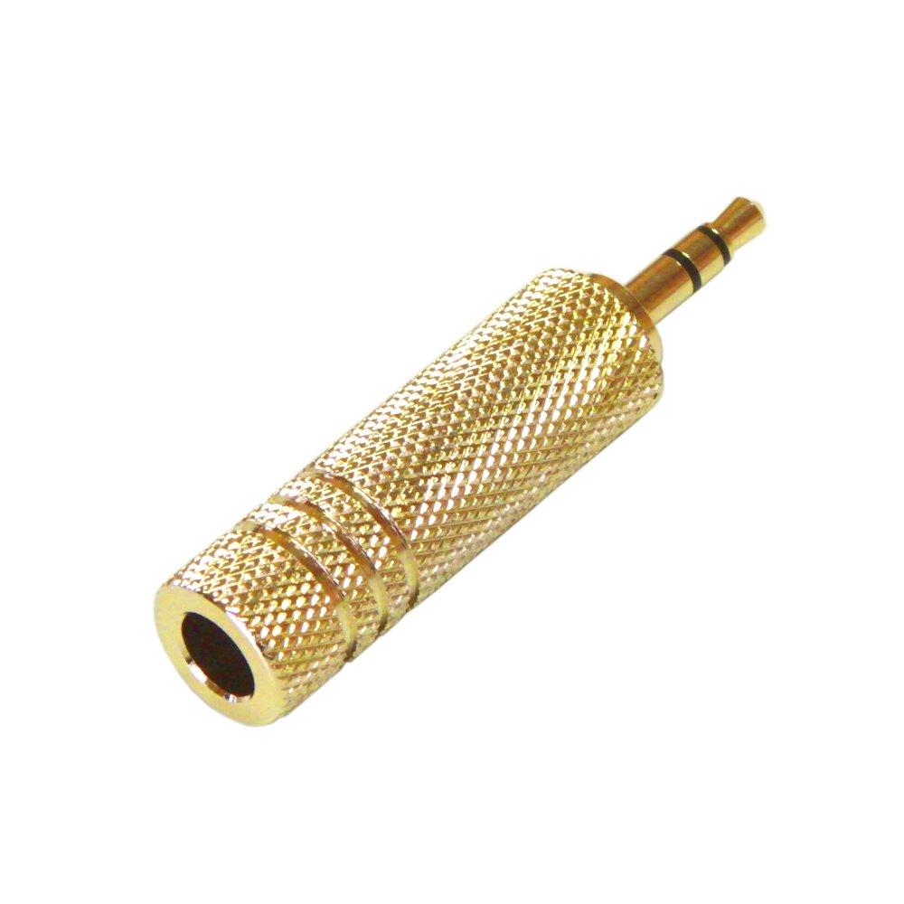 Fuji Parts stereo standard plug stereo mini plug conversion plug 6.3mm (female) - 3.5mm (male) PLG-N5505