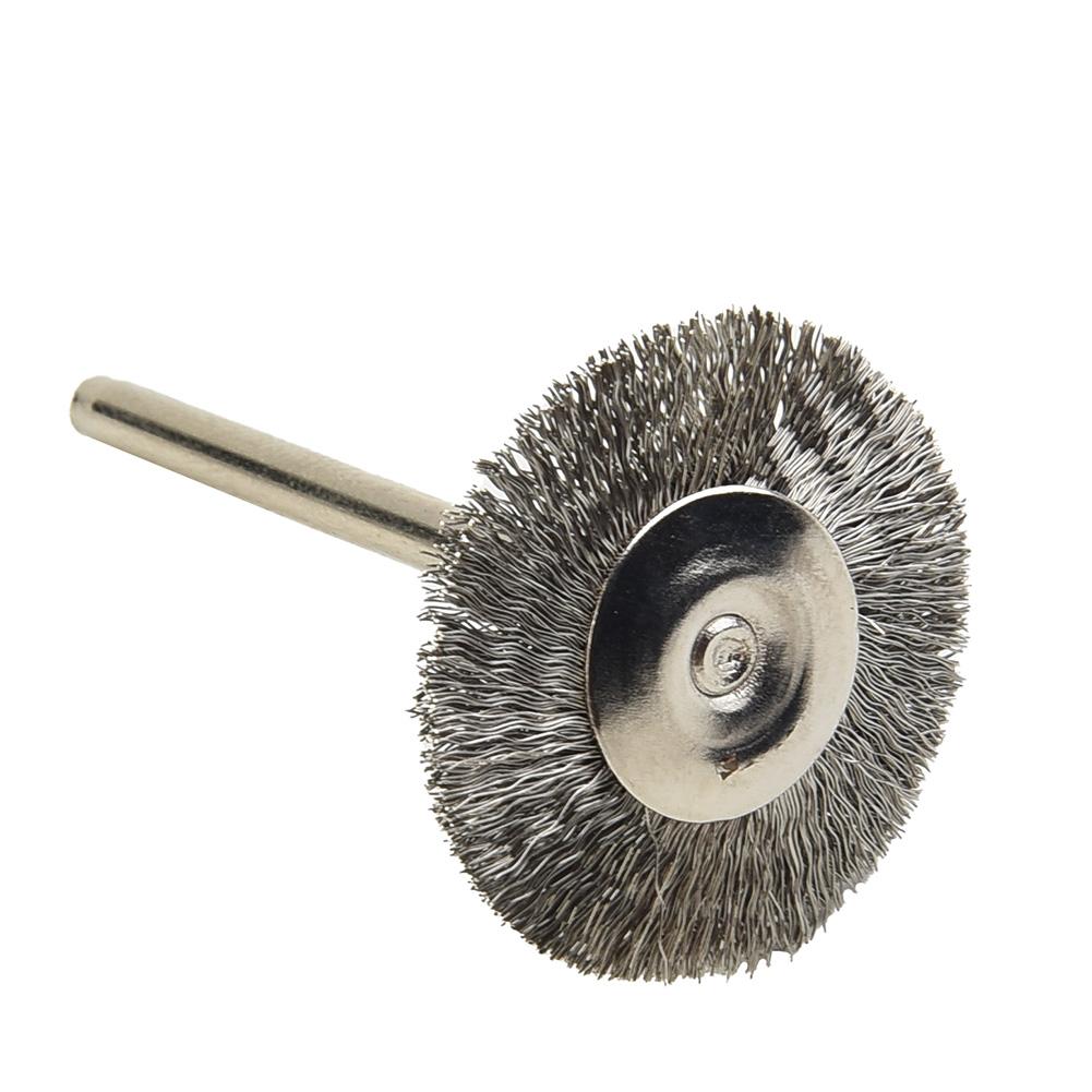 Wheel Brushes Polish Set # Tools 10pcs Wire Rotary Accessories For  22mm 10x