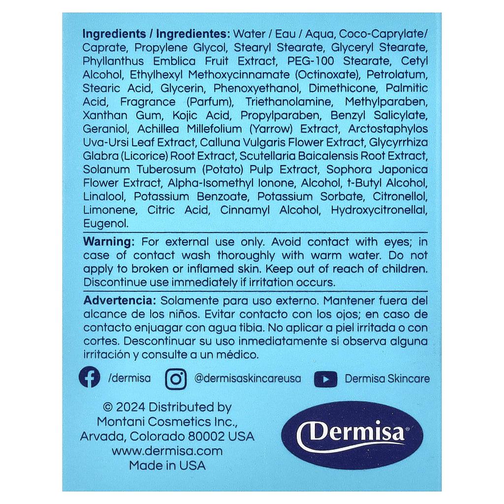 Дермиса, Осветляющий крем, 42 г (1,5 унции)