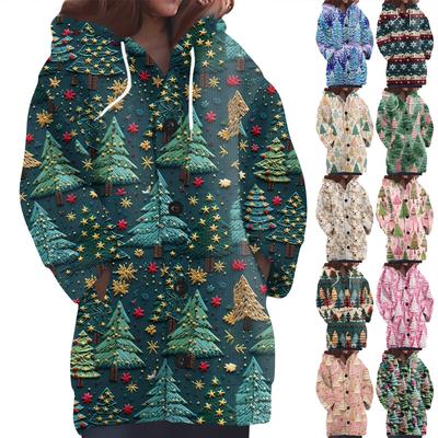 Женская мода повседневная шерстяная вязка с капюшоном и пуговицами с длинным рукавом