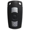 Plastic 3 Buttons Replacement Key Fob Case Black Car Key Fob Cover  for BMW 3 5 Series CAS3